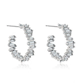 Daemun Zircon Women Earrings (Set of 2)