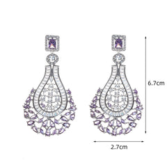 Savine Bohemian Zircon Women Earrings (Set of 2)