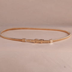 Ladies Decorative Simple Thin Belt Metal Elastic Belt Korean Version Joker Fashion Waist Chain With Skirt Wholesale