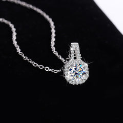 Nuvira Moissanite Women Pendant Necklace