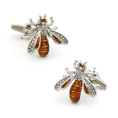 Aurellia Men's Bee Cufflinks