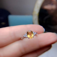 Veloura Inlaid Gem Ornament Women Pendant and Ring (Set of 2)