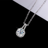 Nuvira Moissanite Women Pendant Necklace