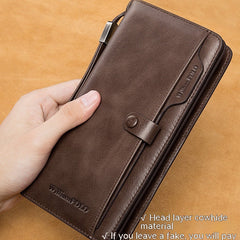 Zeloria Men's Leather Wallet