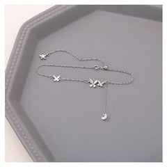 Summer New Butterfly Anklet Women's Anklet Chain Women's Sexy Anklet Fairy Super Fairy Anklet All-match Fashion