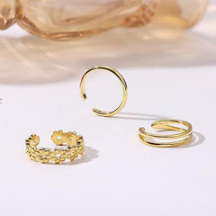 Copper Plated 14k Real Gold Foot Decoration Europe And America Cross-border New Toe Ring Adjustable Flower Square Crystal Zircon Exquisite Fashion Toe Ring