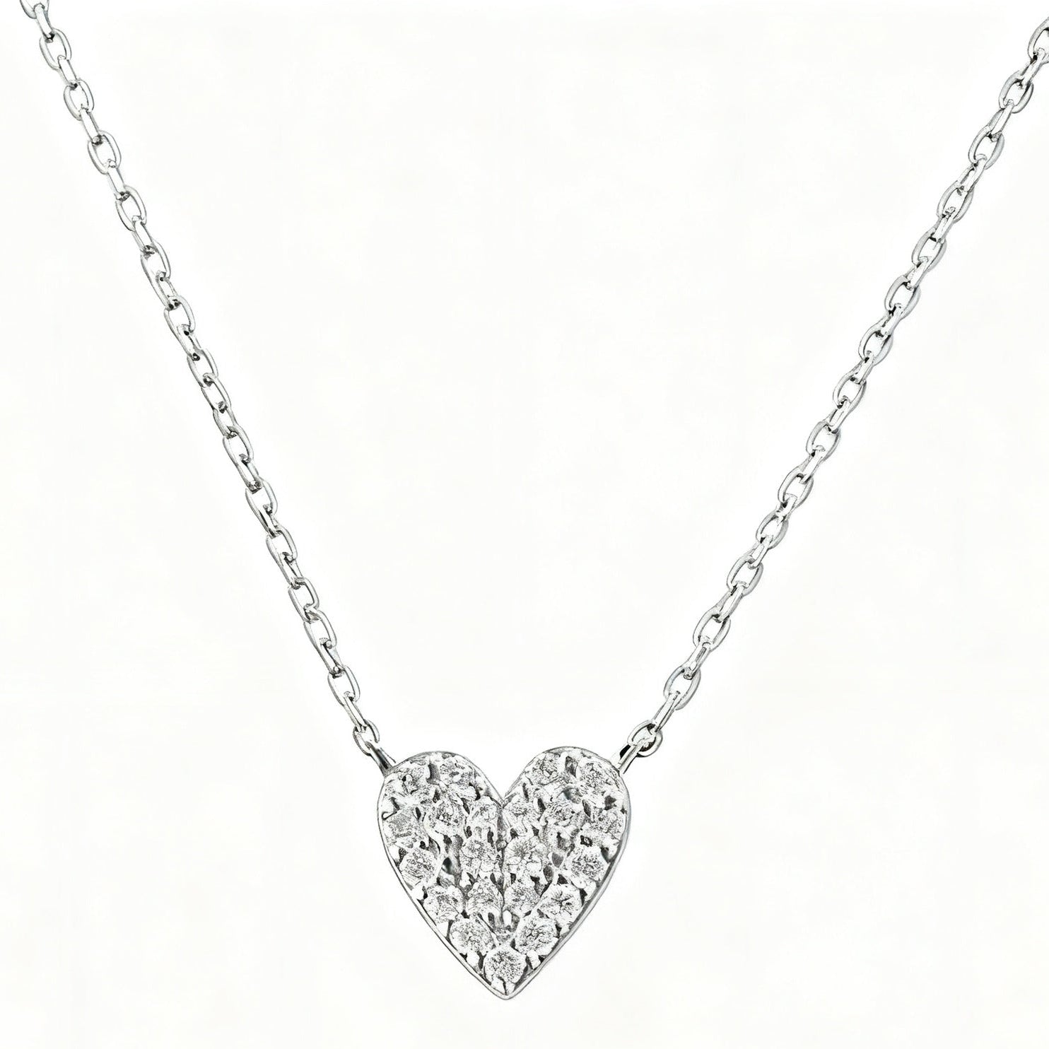 S925 Sterling Silver Plated 14K Gold Love Zircon Clavicle Chain Full Diamond Necklace Light Luxury Niche Superior Gift For Girlfriend
