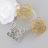 Luojia Brooch Square Pin Simple Fashion Clothing Accessories Versatile Small Fragrance Suit Collar Pin L Alloy Products
