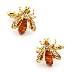 Aurellia Men's Bee Cufflinks