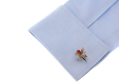 Aurellia Men's Bee Cufflinks