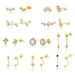 Nevia Women Trendy Earrings (Set of 2)