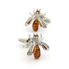 Aurellia Men's Bee Cufflinks