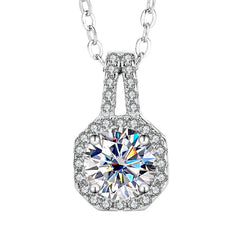 Nuvira Moissanite Women Pendant Necklace
