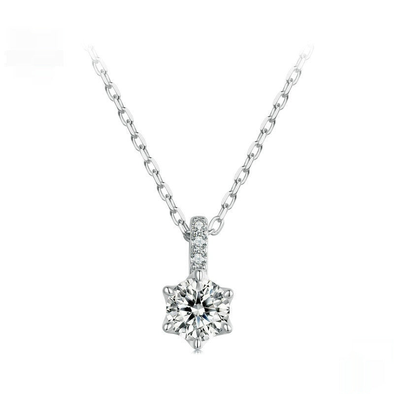 Serune Moissanite Women Necklace