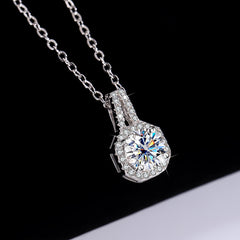 Nuvira Moissanite Women Pendant Necklace