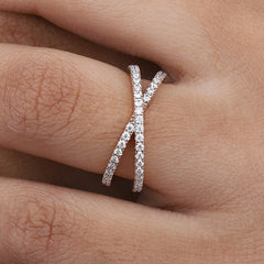 Melvra Cross Women Ring