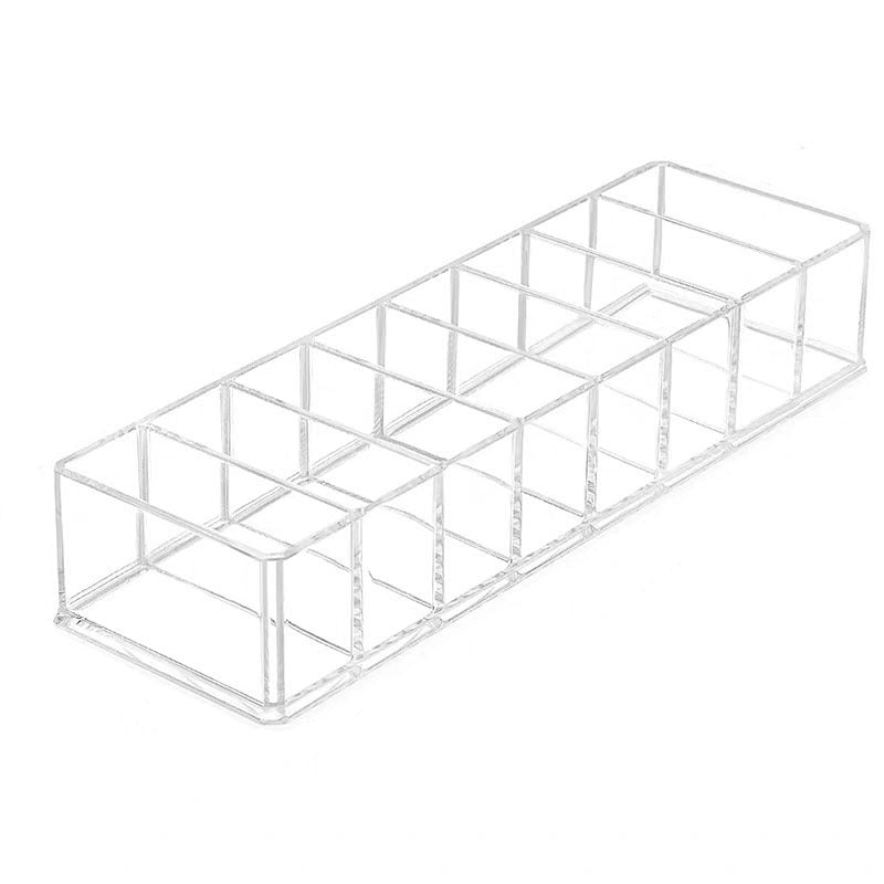 Cosmetics Storage Box, Eye Shadow, Air Cushion, Powder Puff, Divided Desktop Compartment, Blush, Transparent Small Box, Storage Rack