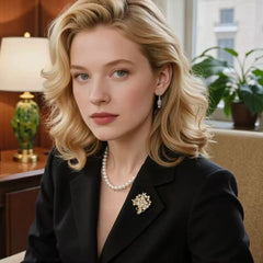 Fashionable And High-End Fortune Tree Brooch, Accessible Luxury Corsage Accessories, Flower Pin, Clothing Accessories, Exquisite And Elegant Corsage