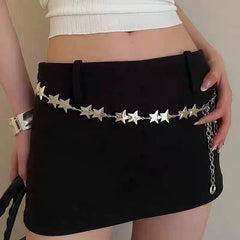 Cross-Border Popular Bohemian Style Metal Waist Chain For Women, Retro Ethnic Style Belt, Hot Girl High-End Waist Accessories