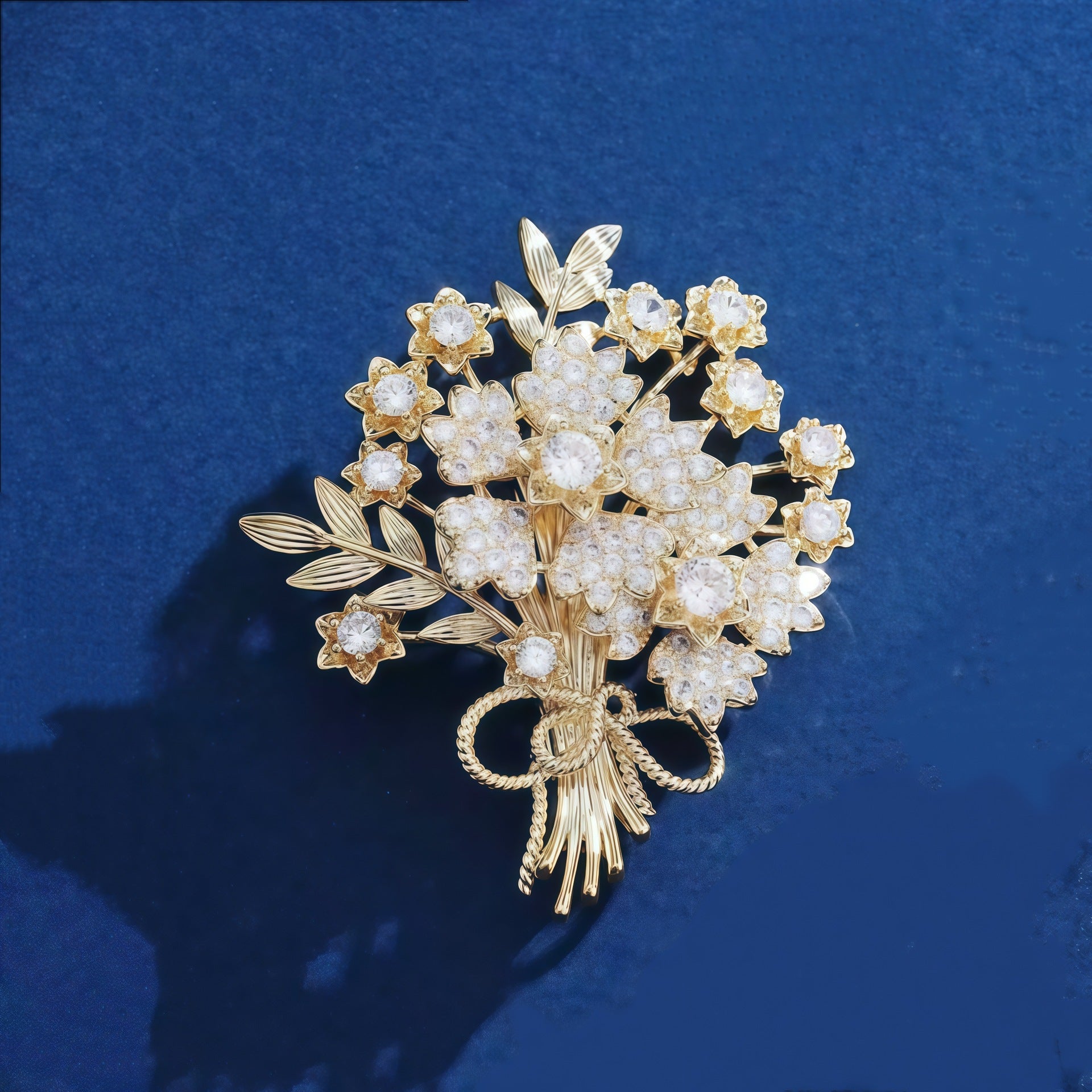 Fashionable And High-End Fortune Tree Brooch, Accessible Luxury Corsage Accessories, Flower Pin, Clothing Accessories, Exquisite And Elegant Corsage