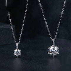 Serune Moissanite Women Necklace